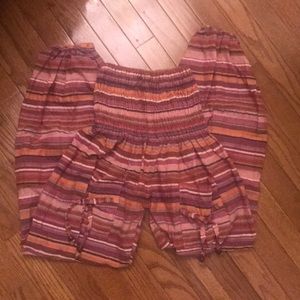 NWOT Strapless Jumpsuit